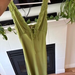 Olive dress